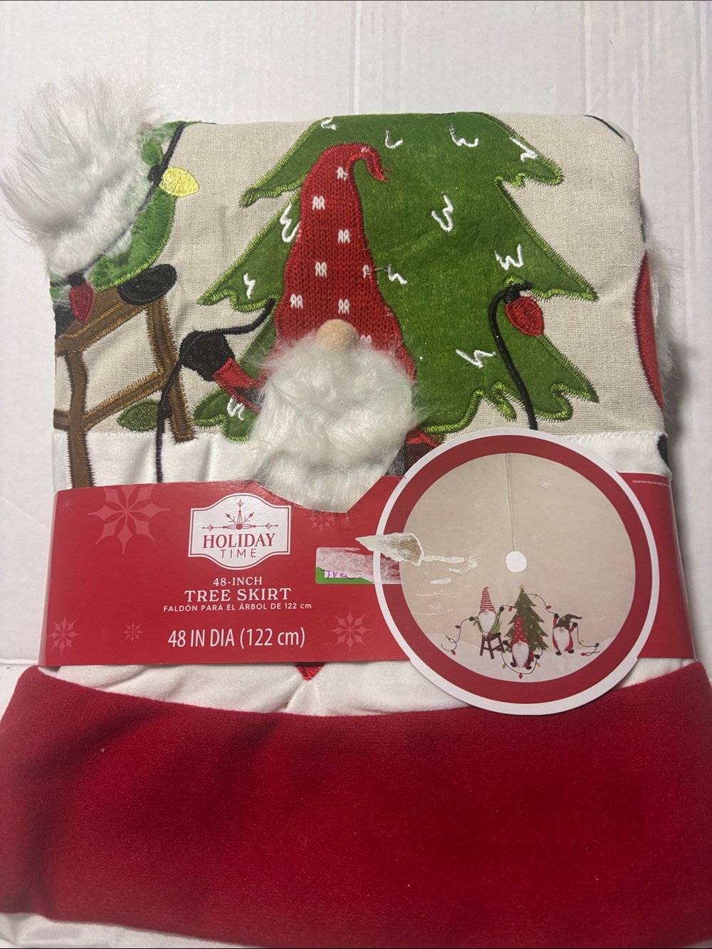 48 in gnome tree skirt